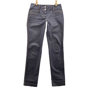 Dolce & Gabbana DG Jeans Womens 32X32* Gray Low Rise Slim‎ Stretch Made in Italy